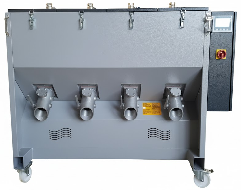 Mehrkammer-Warmlufttrockner